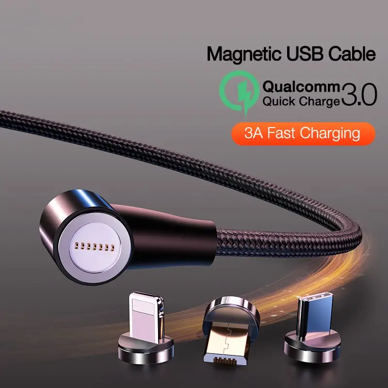 Magnetic data line three in one