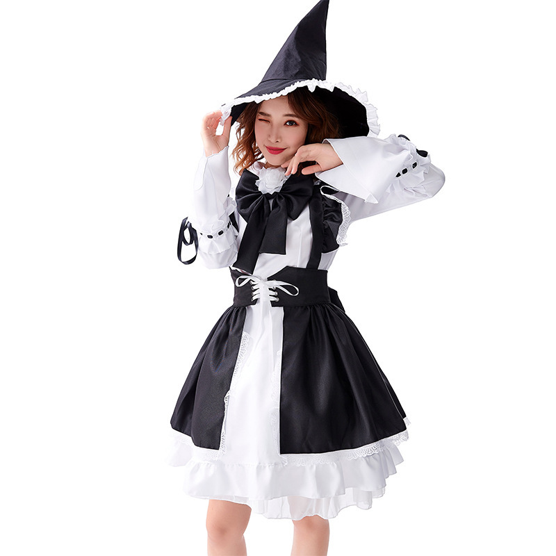 Witch androgynous maid dress