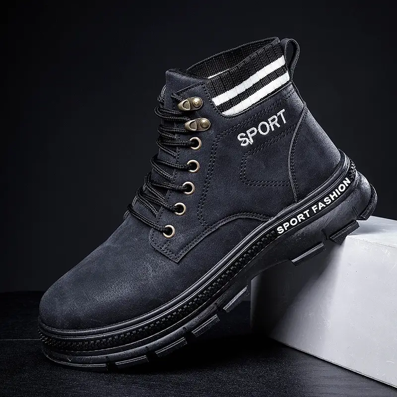 Plush Martin boots