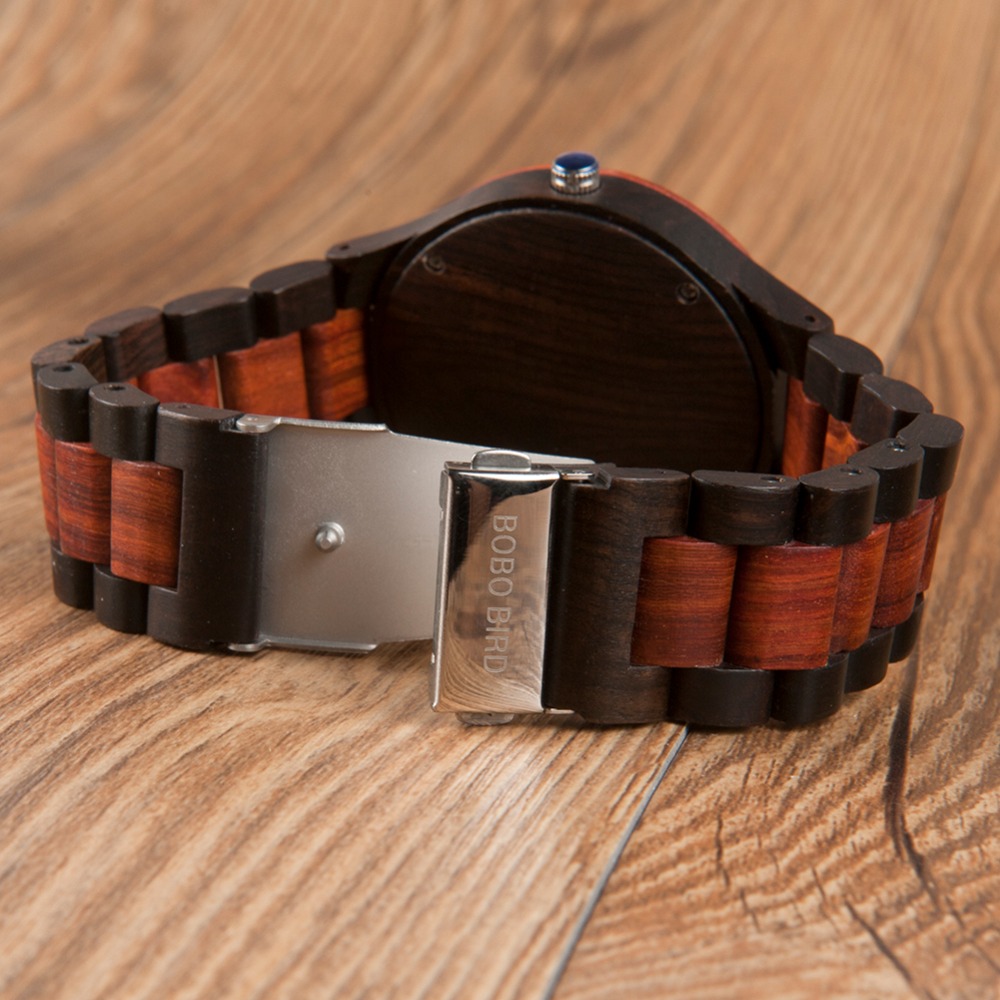 BOBO BIRD literary young men's wooden watch