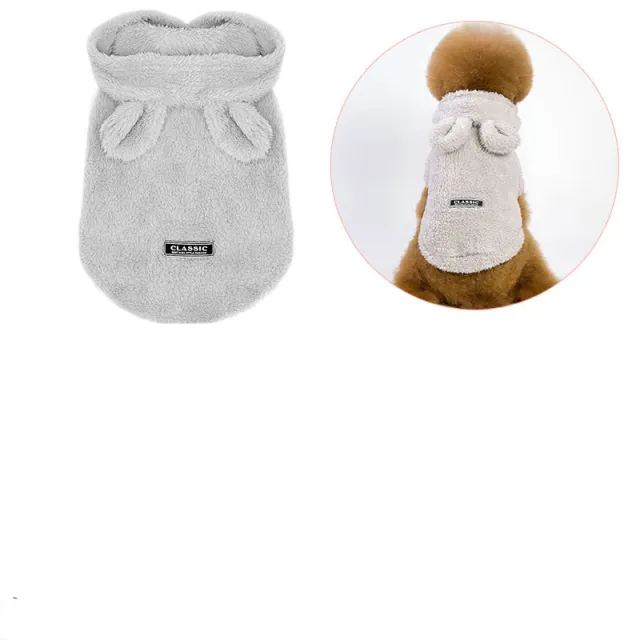 Plush cat clothing Grey - Shop at LoveMi