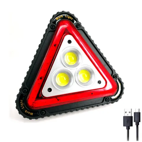 Triangular Red Warning Light