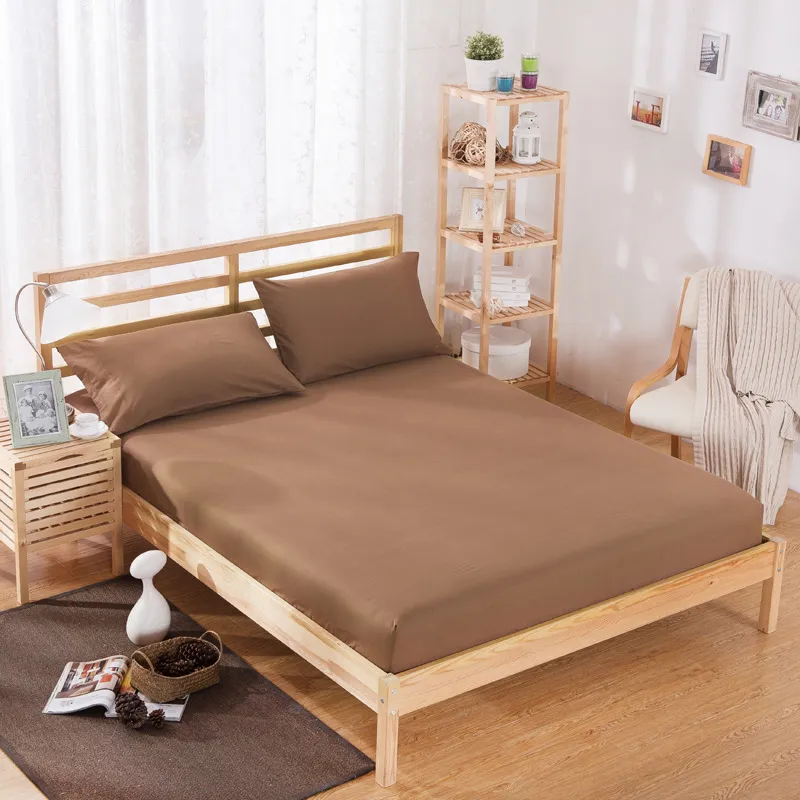 Fitted sheet Simmons mattress cover - Coffee