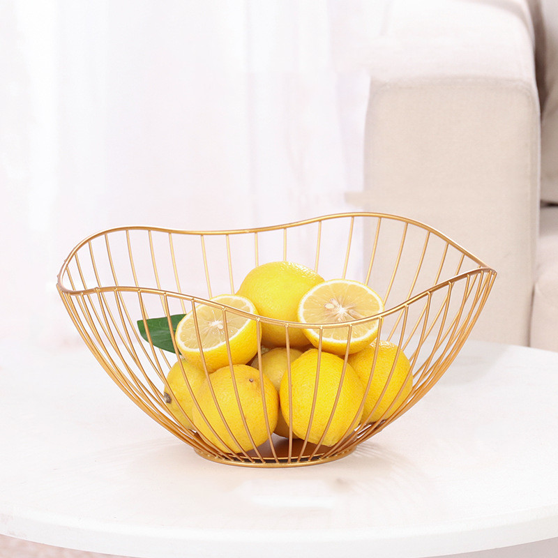 Title 1, Wrought iron geometric fruit plate