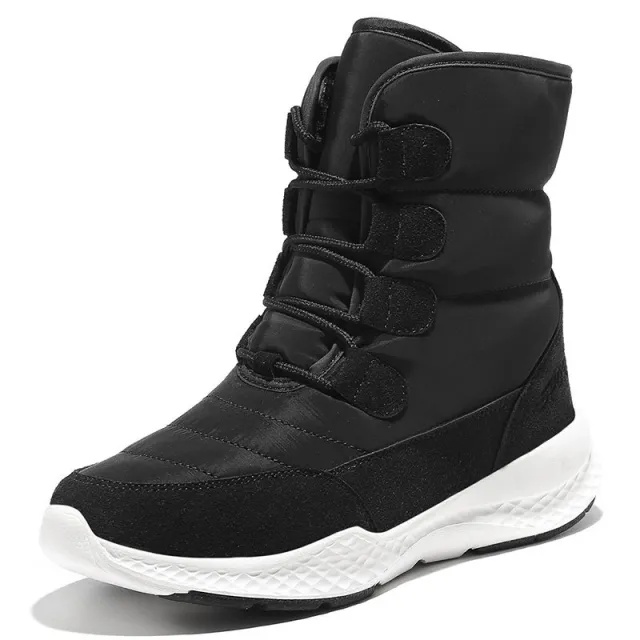 Boots Winter Plush Snow Boot Waterproof Black - Shop at LoveMi