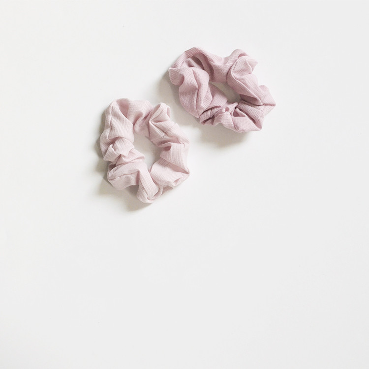 Fabric small mesh large intestine hair tie