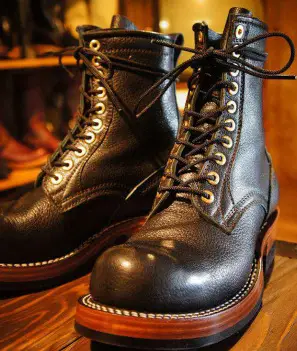 Non-slip leather Martin boots