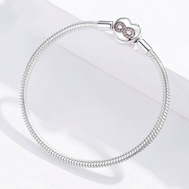 Sterling silver snake bone bracelet