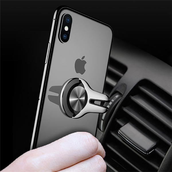 Car Special Bracket Mobile Phone Buckle Finger Buckle Creative Personality Multi-function Buckle Air Outlet Card Rack Metal Shell — foto 15
