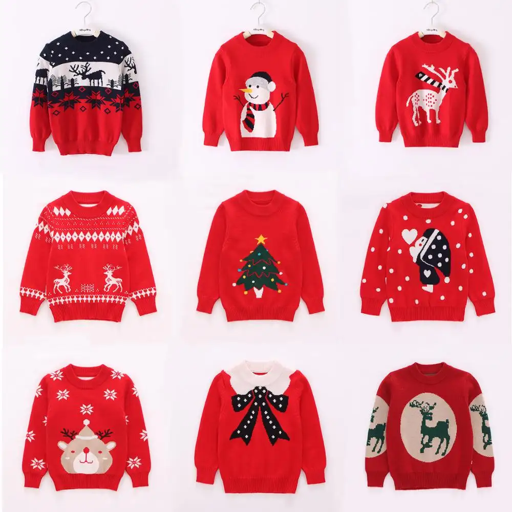 Baby Christmas Knitted Bottoming Shirt