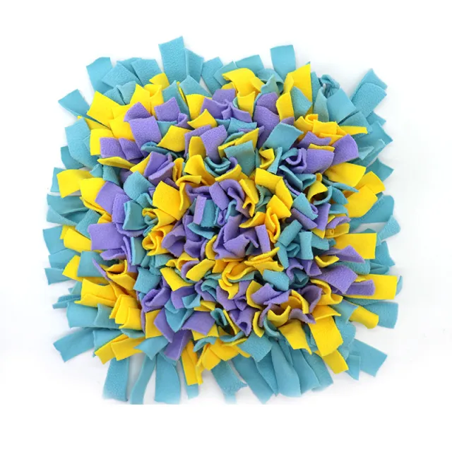 Dog Sniffing Pad Dog Leaking Food Puzzle Scattered Flowers - Shop at LoveMi