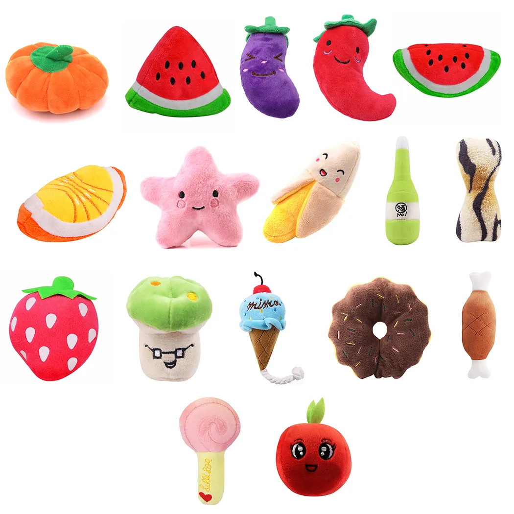 Gooddog, Dog, Plush Vocal Toys, Fruits, Cartoons, Pets, Cats, Toys, Pet Supplies – image 5