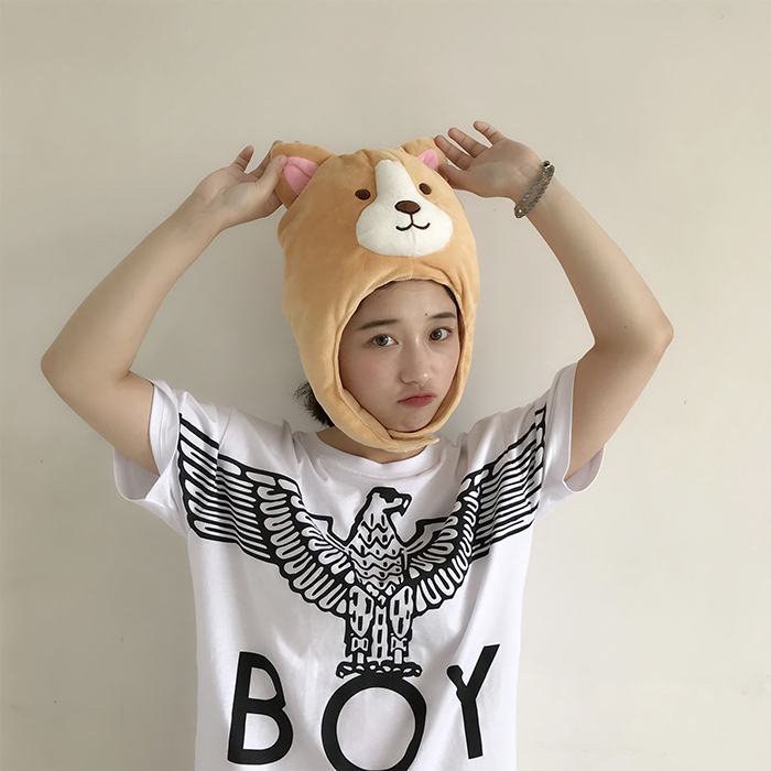 Girly heart cute selfie shooting props headgear female