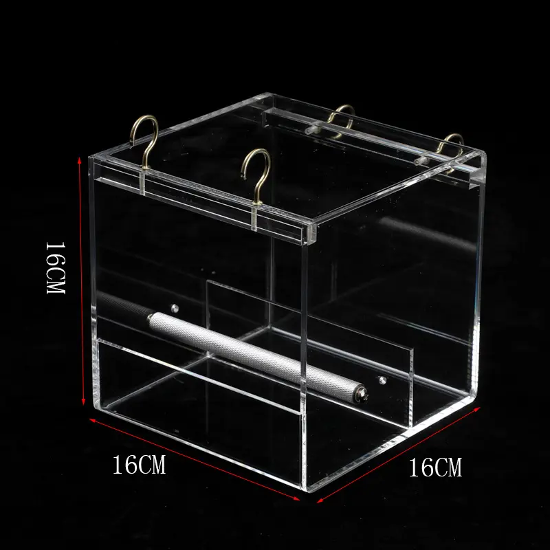 Acrylic bird feeder — M
