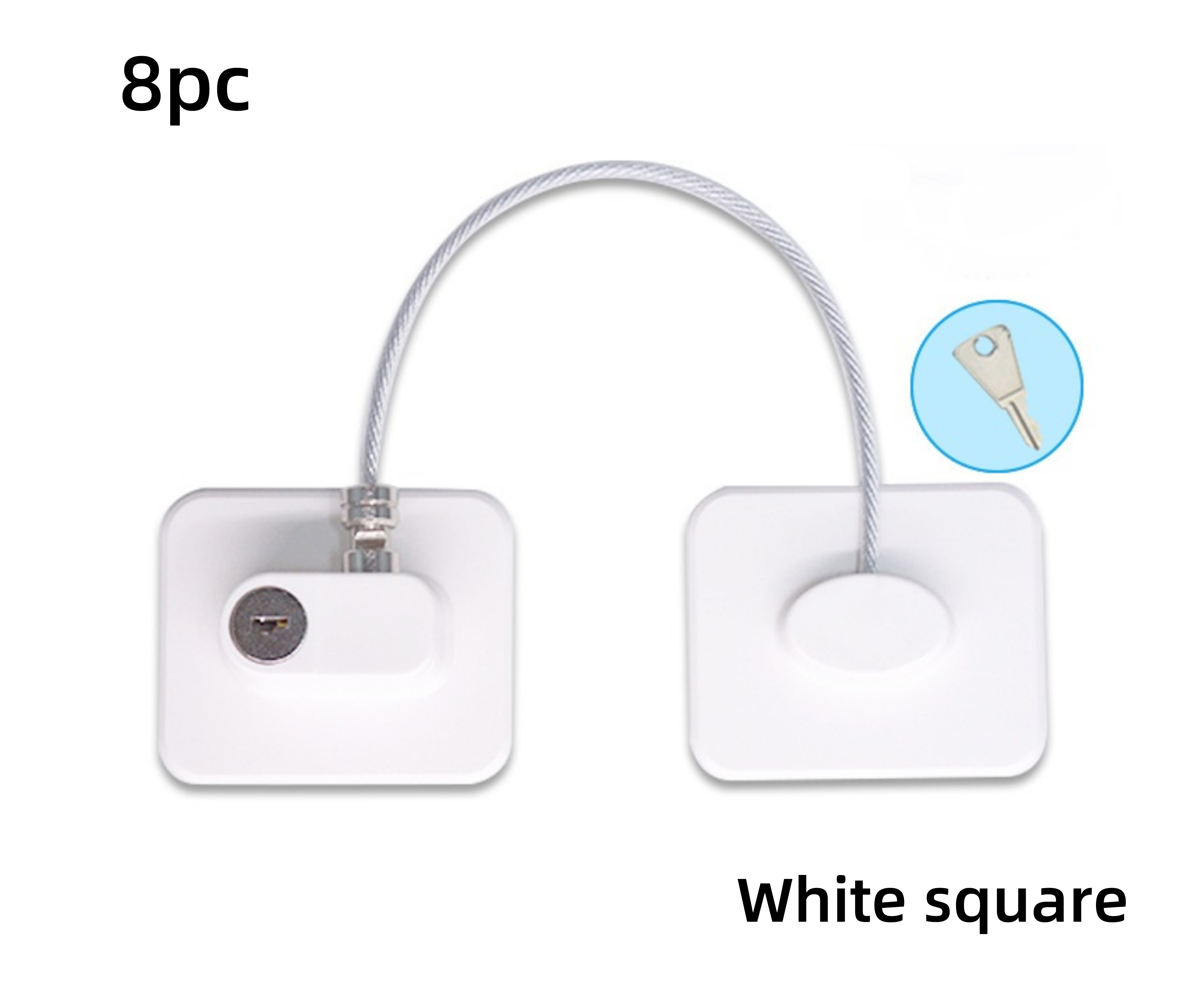 Window Security Chain Lock Window Cable Lock Restrictor Multifunctional Window Lock Door Security Guard for Baby Safety 1Pcs 15