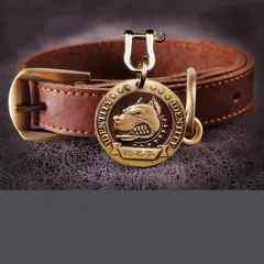 Customised Dog Collar Anti-lost Dog Tag Identity Tag - Bully - View 1