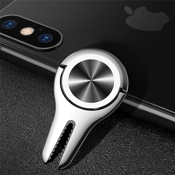 Car Special Bracket Mobile Phone Buckle Finger Buckle Creative Personality Multi-function Buckle Air Outlet Card Rack Metal Shell — foto 12