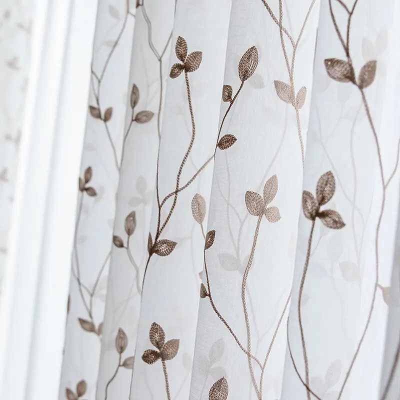 Gauze Curtain of Bedroom of Rural Wind Sitting Room