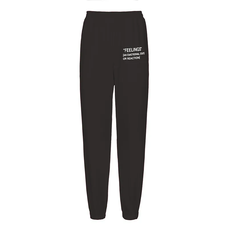High waist elasticated trousers - Black