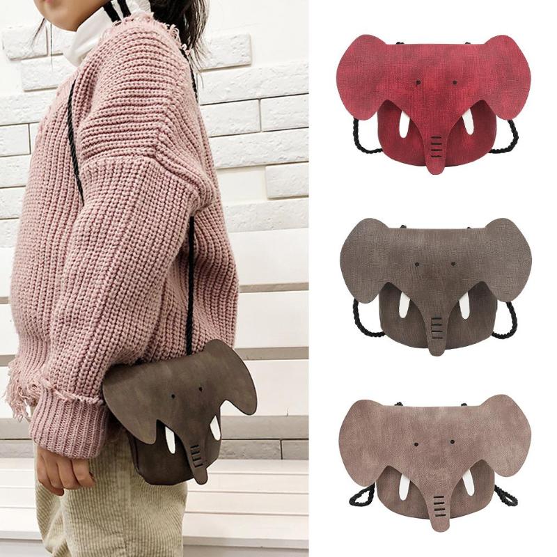 Title 1, Cartoon cute baby elephant shoulder bag, perfec...