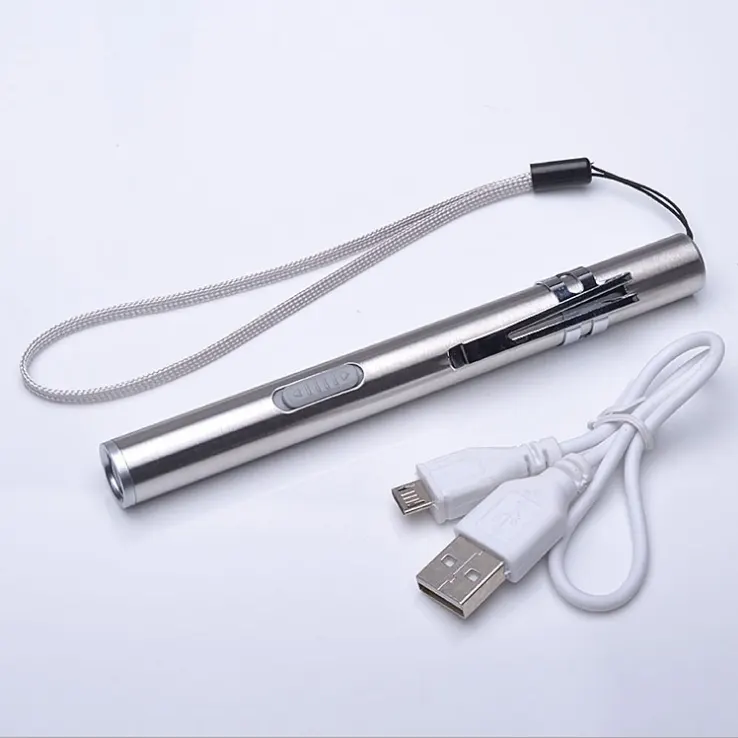 Led Mini Moon Light Flashlight USB Charging Interface Portable