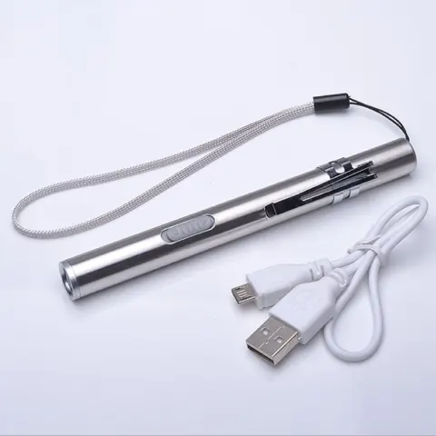 Led Mini Moon Light Flashlight USB Charging Interface Portable