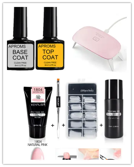 Venalisa Poly Nail Gel Kit Fesign Builder