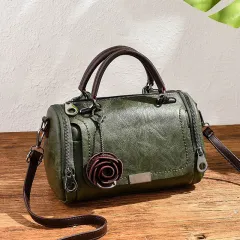 Simple fashion handbag - Green - View 1