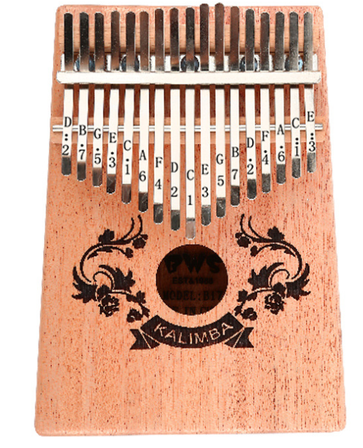 Портативный инструмент для начинающих с пальчиковым фортепиано