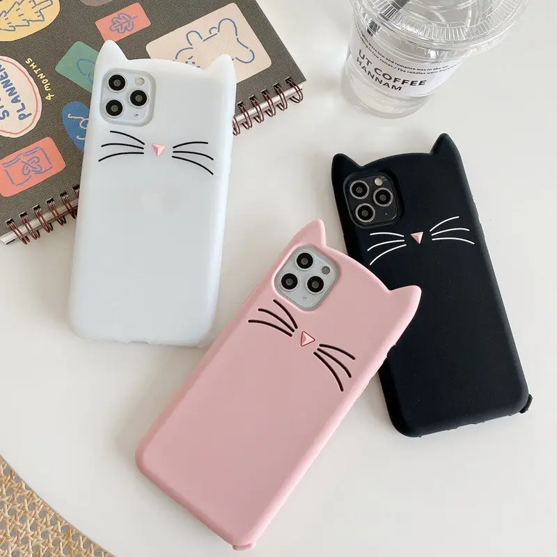 Whiskered Cat Mobile Phone Case