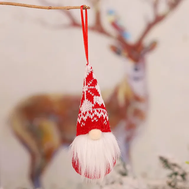 Christmas faceless doll forest man ornament - Shop at LoveMi