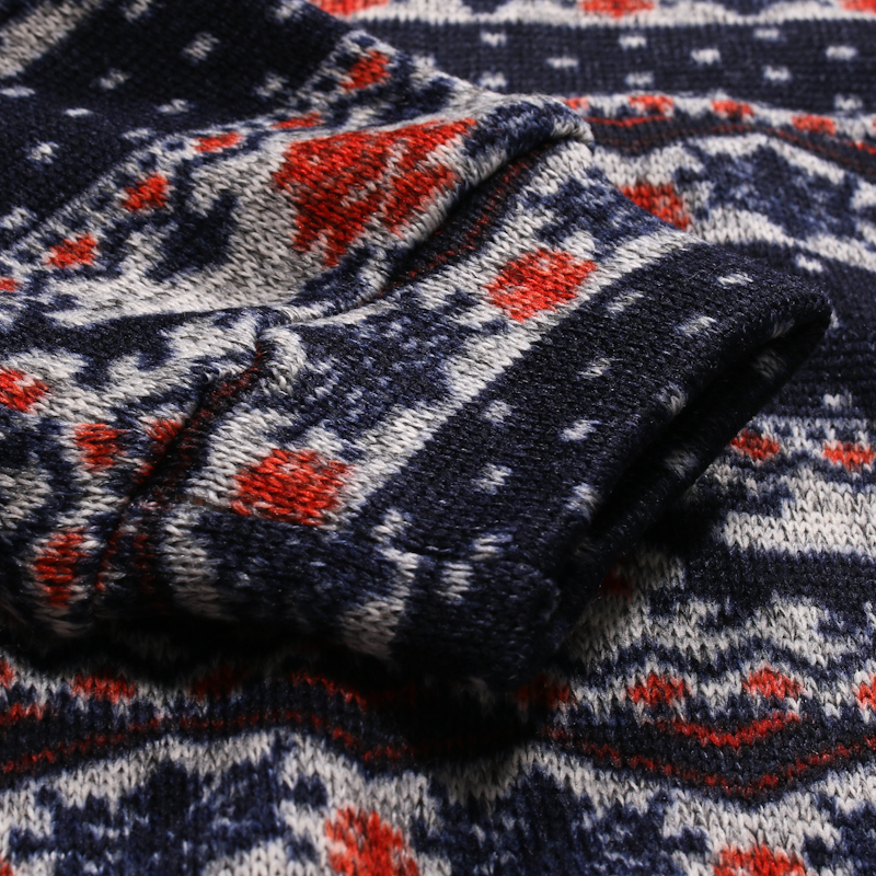 Hollow hooded fawn print sweatshirt