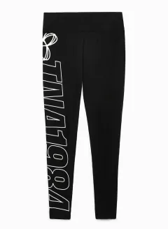 High elastic Yoga Fitness Leggings - Large Letters - View 1