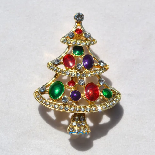 Christmas crystal brooch - Shop at LoveMi