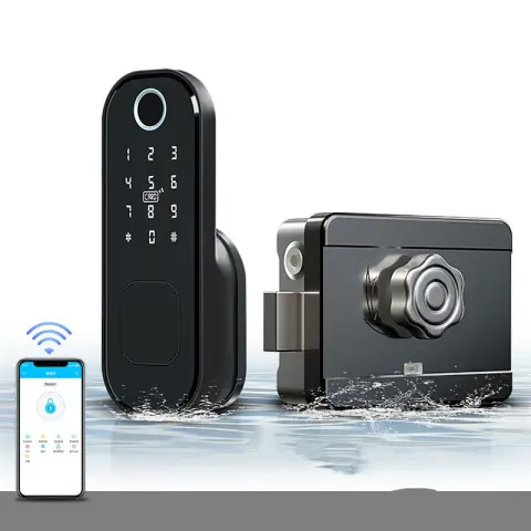 Outdoor Waterproof Iron Door Lock