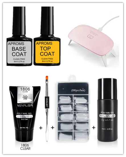 Venalisa Poly Nail Gel Kit Fesign Builder