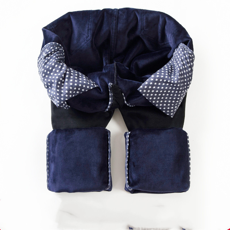 Plus velvet thick jeans women's winter thick warm lamb cashmere