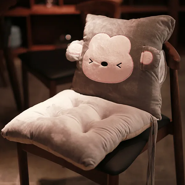 Chair cushion thick cushion backrest seat cushion - 4 Style