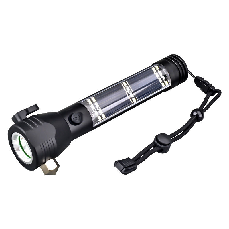 Outdoor USB waterproof aluminum flashlight