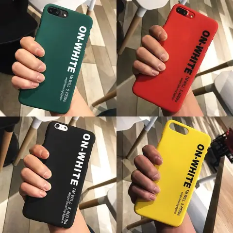 English Alphabet Phone Case