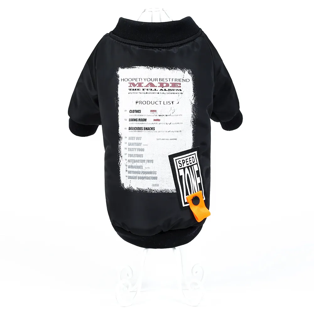 Dog clothes winter - Black