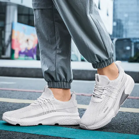 Mesh Fashion Shoes Running Men's Sports
