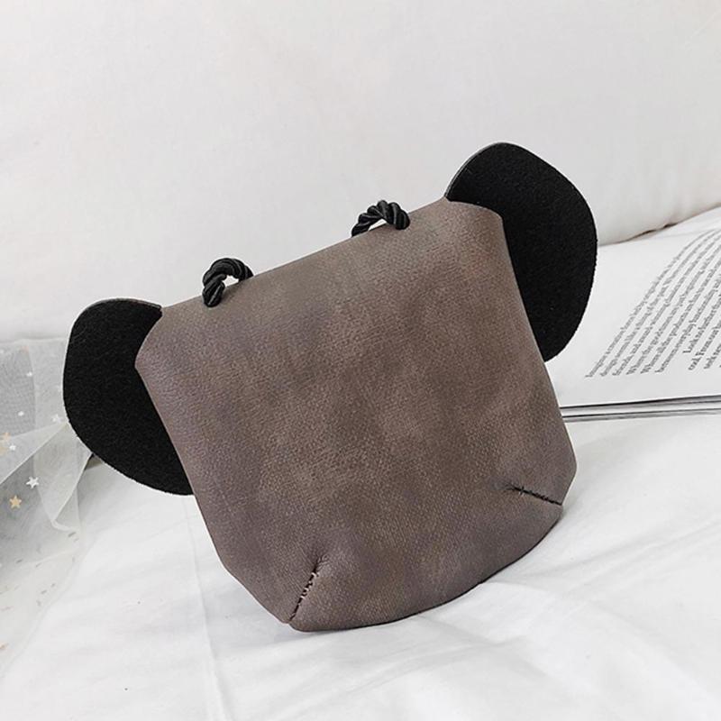 Cartoon cute baby elephant shoulder bag