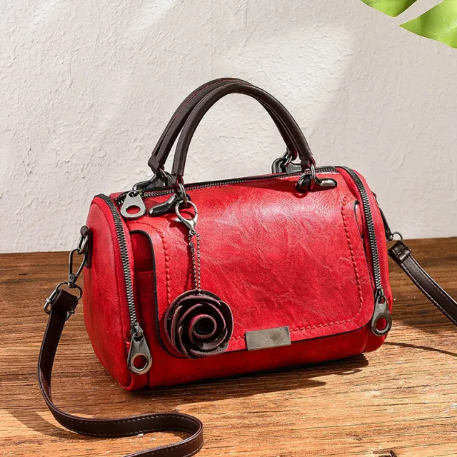 Simple fashion handbag Red - Shop at LoveMi