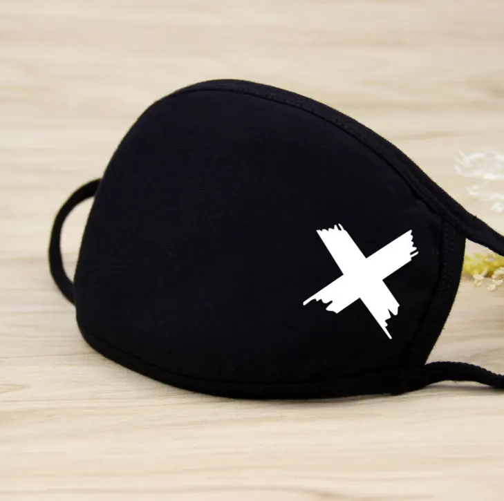 Black Mask Men and Women Korean Version of