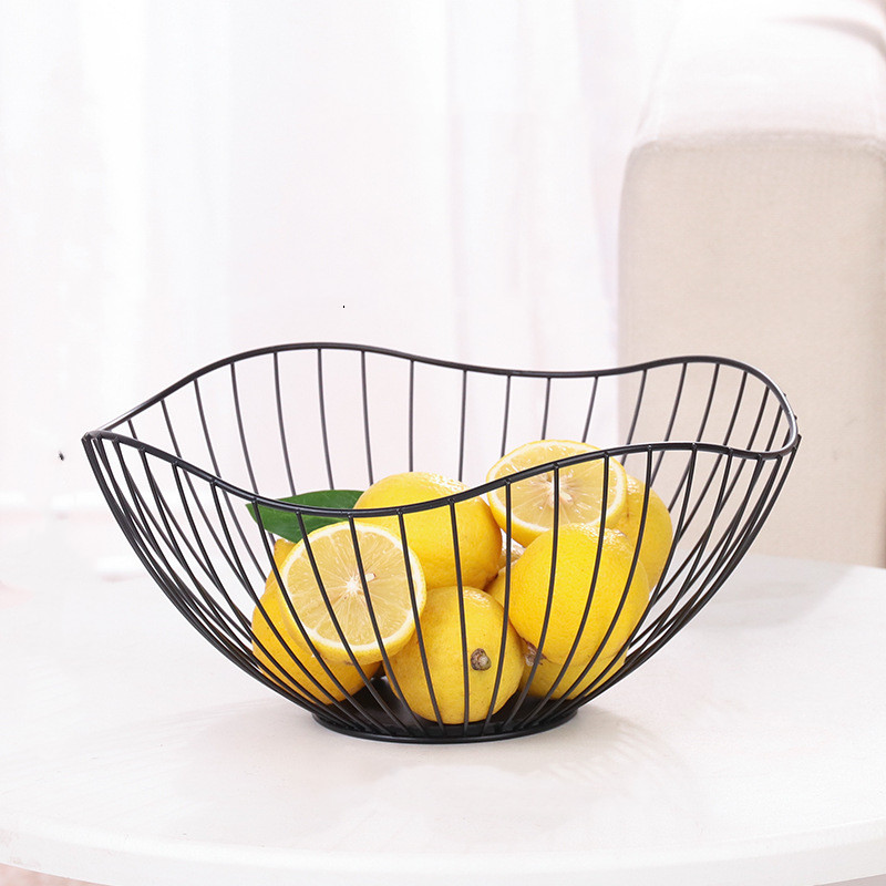 Title 2, Wrought iron geometric fruit plate