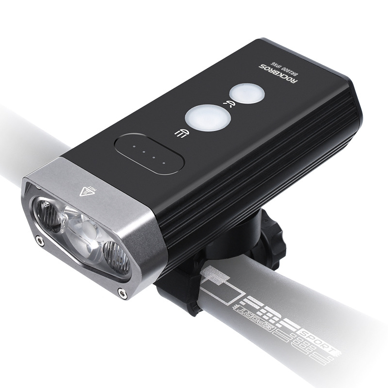 Waterproof Bicycle Bike Headlight 1600 Lumens Power Bank — foto 5
