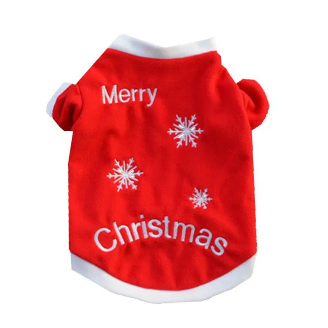 Christmas pet sweater Red Snowflake - Shop at LoveMi