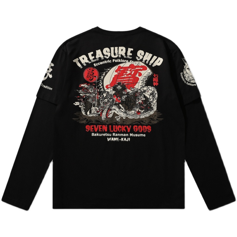 Seven Lucky Gods Cotton T-shirt