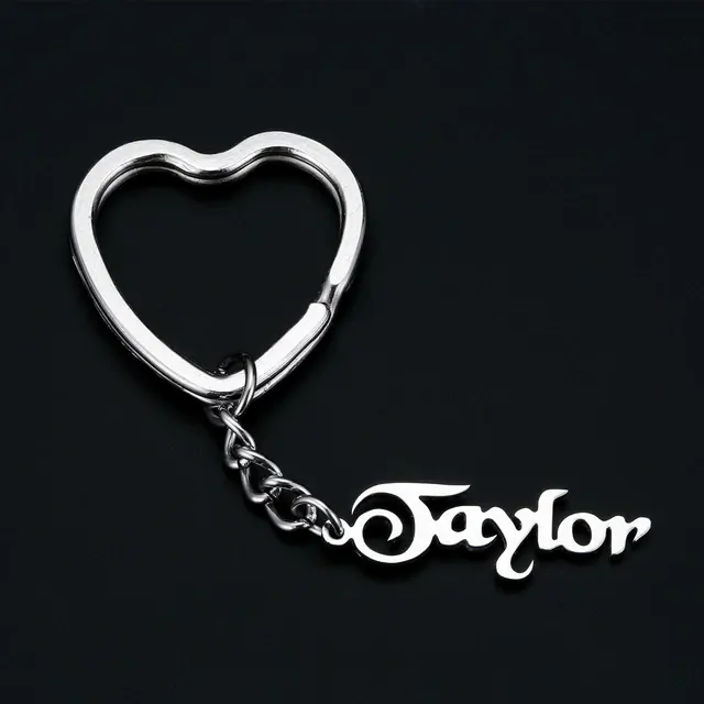 Custom Name Keychains Personalized Monogram Initial Key Chain